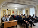 В УМВД России  "Пушкинское" состоялся отчет начальника УМВД России по результатам работы за 12 месяцев 2024 год