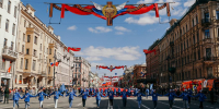 Волонтеры Победы: курсанты Университета приняли активное участие в организации праздничных мероприятий - Санкт-Петербургский университет ФСИН России
