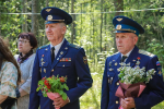 Перезахоронение останков воинов