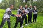 Курс на единство: первокурсники прошли тренинг на сплочение