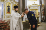 Курсанты и сотрудники Университета приняли участие в молебне в честь небесного покровителя уголовно-исполнительной системы