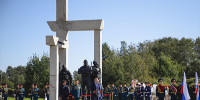 Университет принял участие в открытии памятника героям специальной военной операции - Санкт-Петербургский университет ФСИН России