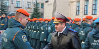 Присяга у курсантов Санкт-Петербургского университета ГПС МЧС России - Санкт-Петербургский университет ФСИН России