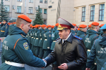 Присяга у курсантов Санкт-Петербургского университета ГПС МЧС России