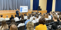 Курсанты Университета знакомят школьников с профессией - Санкт-Петербургский университет ФСИН России