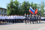 Построение ко Дню России