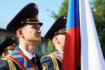 Построение ко Дню России