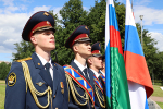 Сотрудники Университета и ГУФСИН России по г. Санкт-Петербургу и Ленинградской области приняли участие в торжественной церемонии закладки камня на месте будущей установки памятника Святым Новомученикам