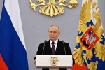Выпускники военных вузов в Кремле