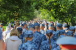 Курсанты Университета приняли участие в традиционном царскосельском крестном ходе